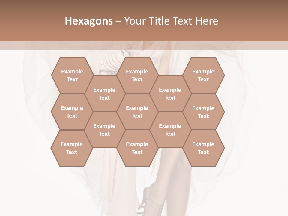 Hands Lady Legs PowerPoint Template