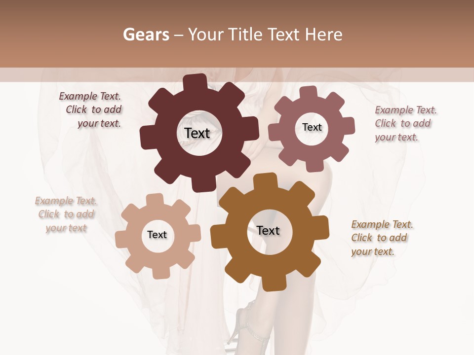 Hands Lady Legs PowerPoint Template