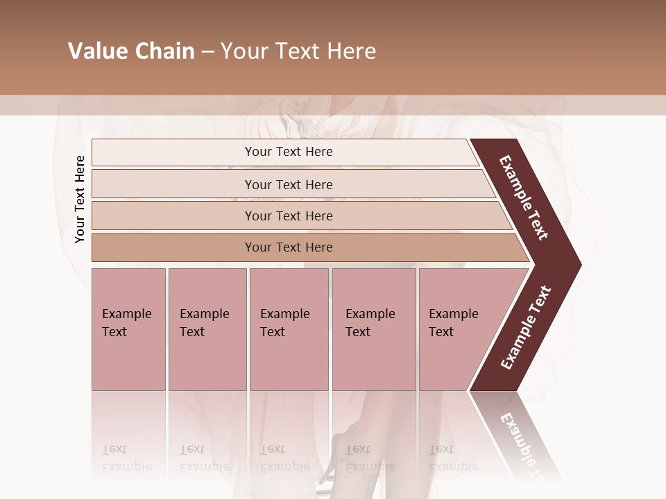 Hands Lady Legs PowerPoint Template