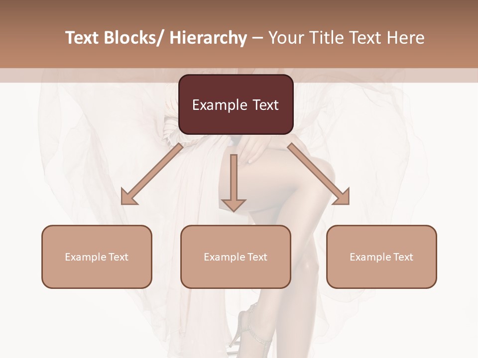 Hands Lady Legs PowerPoint Template