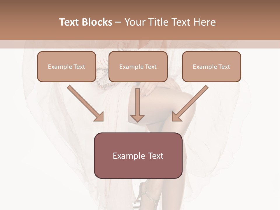 Hands Lady Legs PowerPoint Template