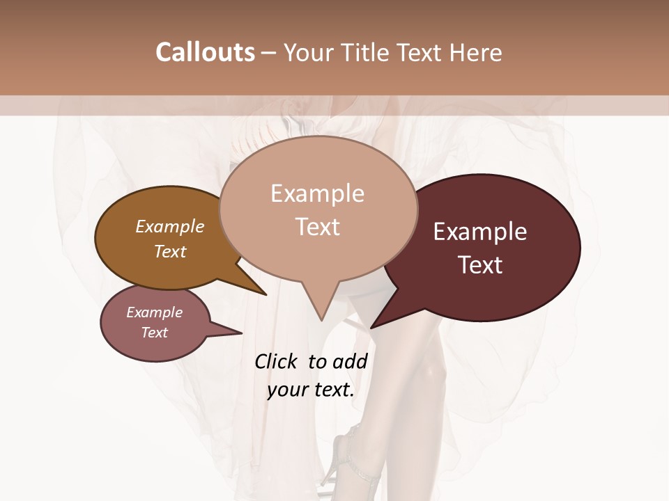 Hands Lady Legs PowerPoint Template