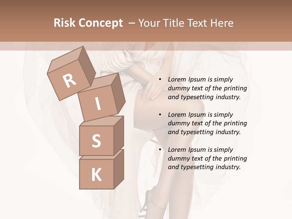 Hands Lady Legs PowerPoint Template