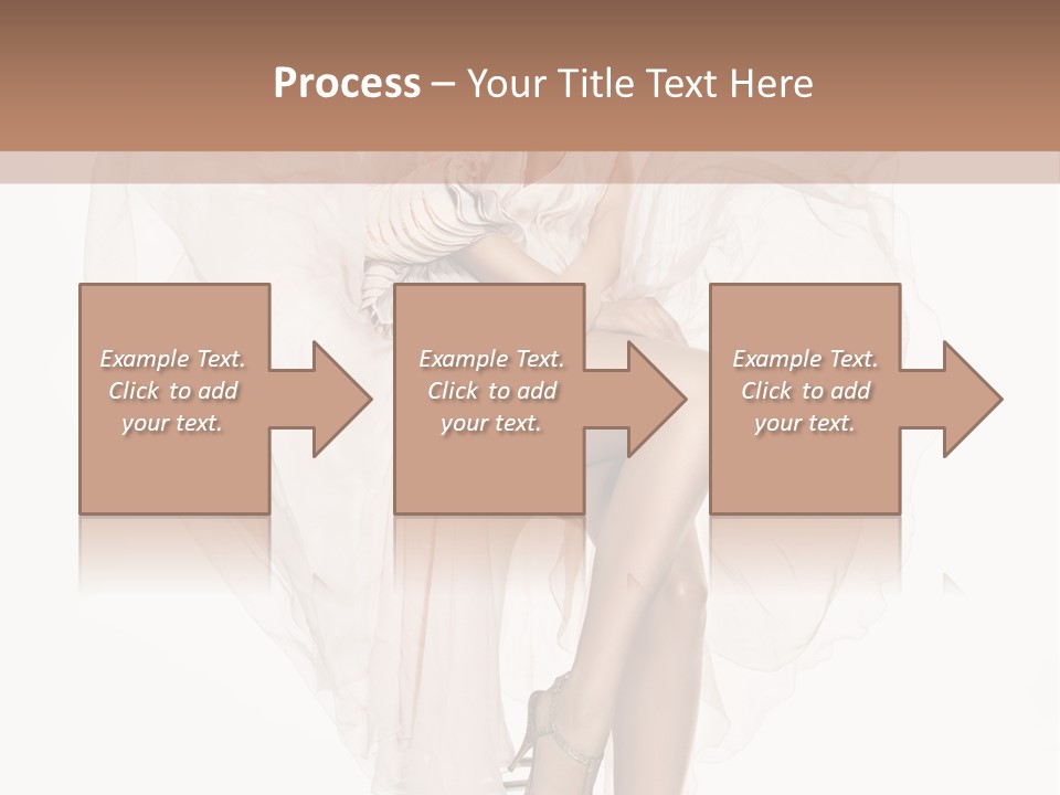 Hands Lady Legs PowerPoint Template