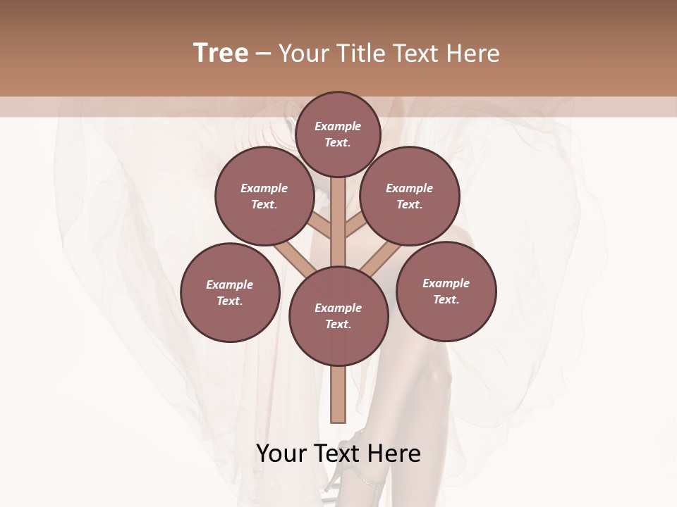 Hands Lady Legs PowerPoint Template