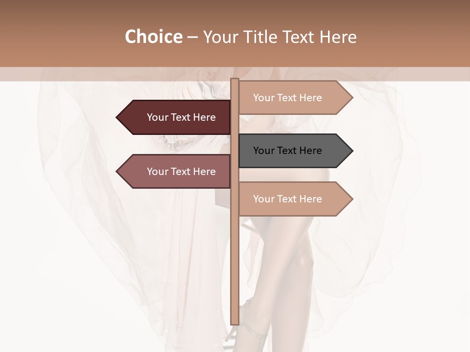 Hands Lady Legs PowerPoint Template