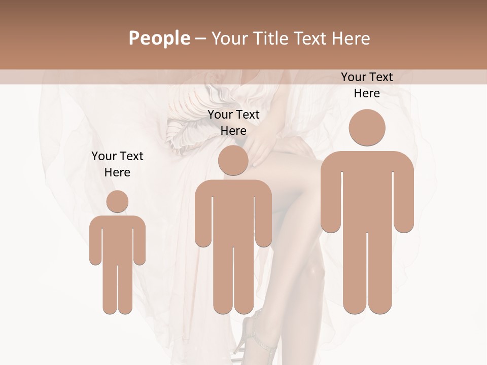 Hands Lady Legs PowerPoint Template
