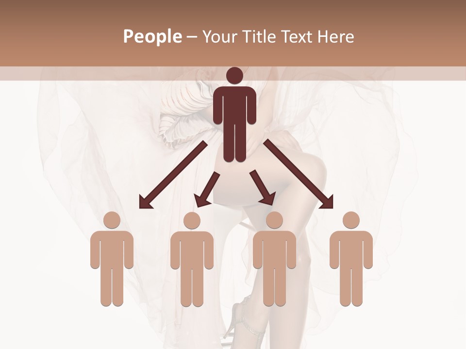Hands Lady Legs PowerPoint Template