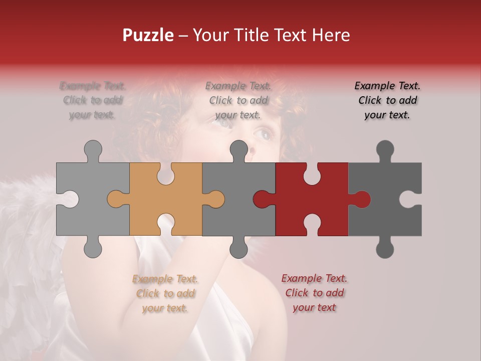 Vintage Blueprints Sofa PowerPoint Template