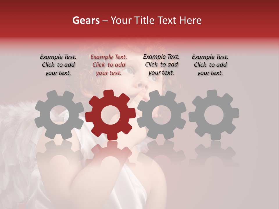 Vintage Blueprints Sofa PowerPoint Template