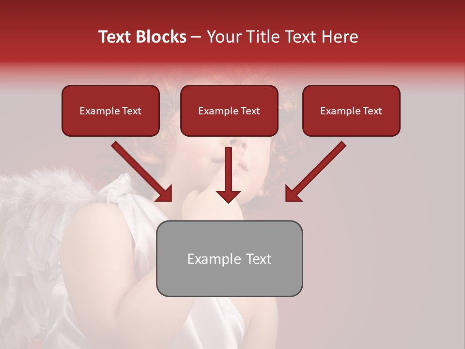 Vintage Blueprints Sofa PowerPoint Template