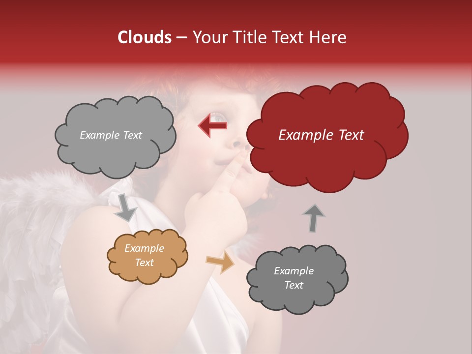 Vintage Blueprints Sofa PowerPoint Template