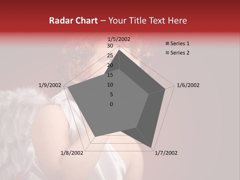 Vintage Blueprints Sofa PowerPoint Template