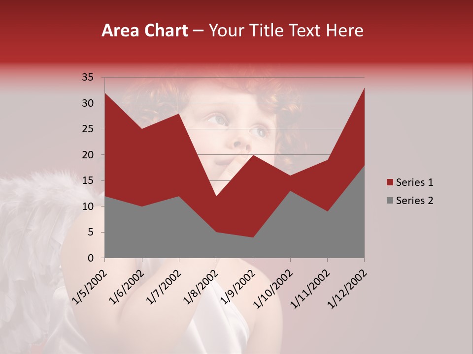 Vintage Blueprints Sofa PowerPoint Template