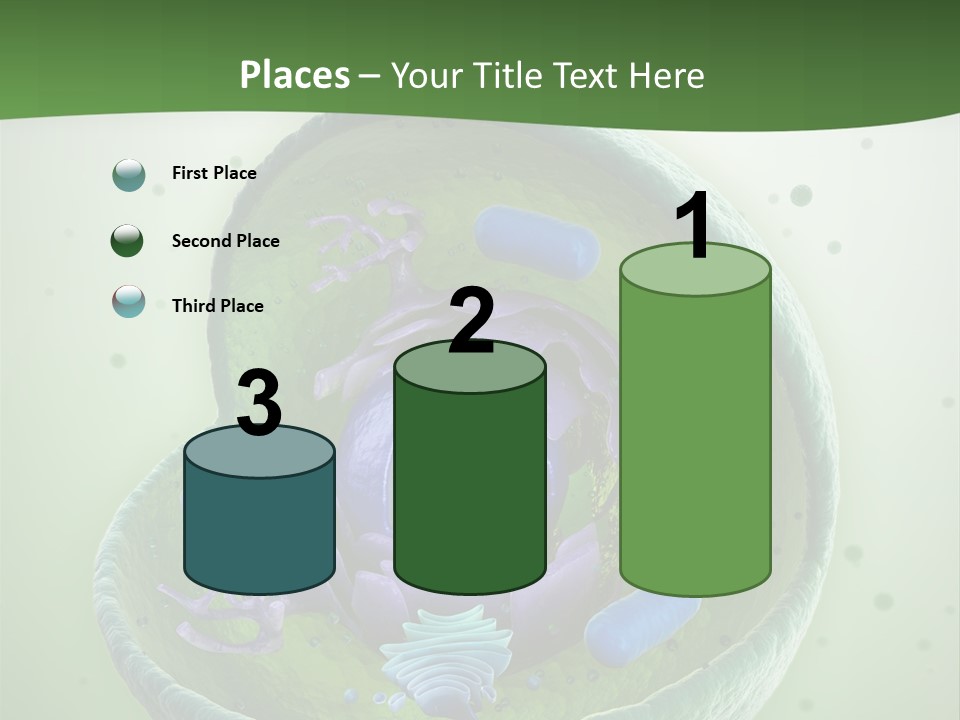 Death Microscope Small PowerPoint Template