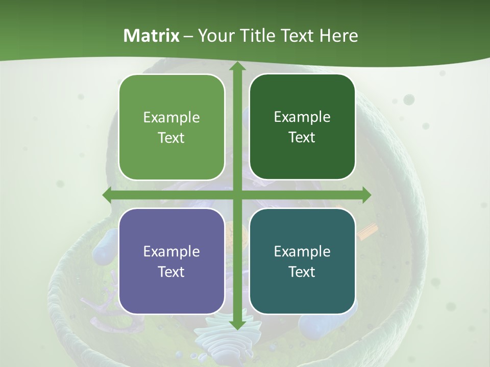 Death Microscope Small PowerPoint Template