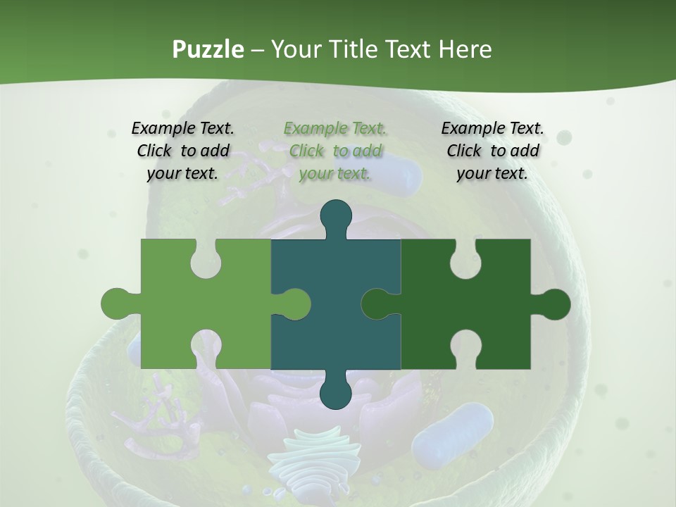 Death Microscope Small PowerPoint Template