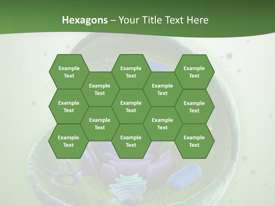 Death Microscope Small PowerPoint Template