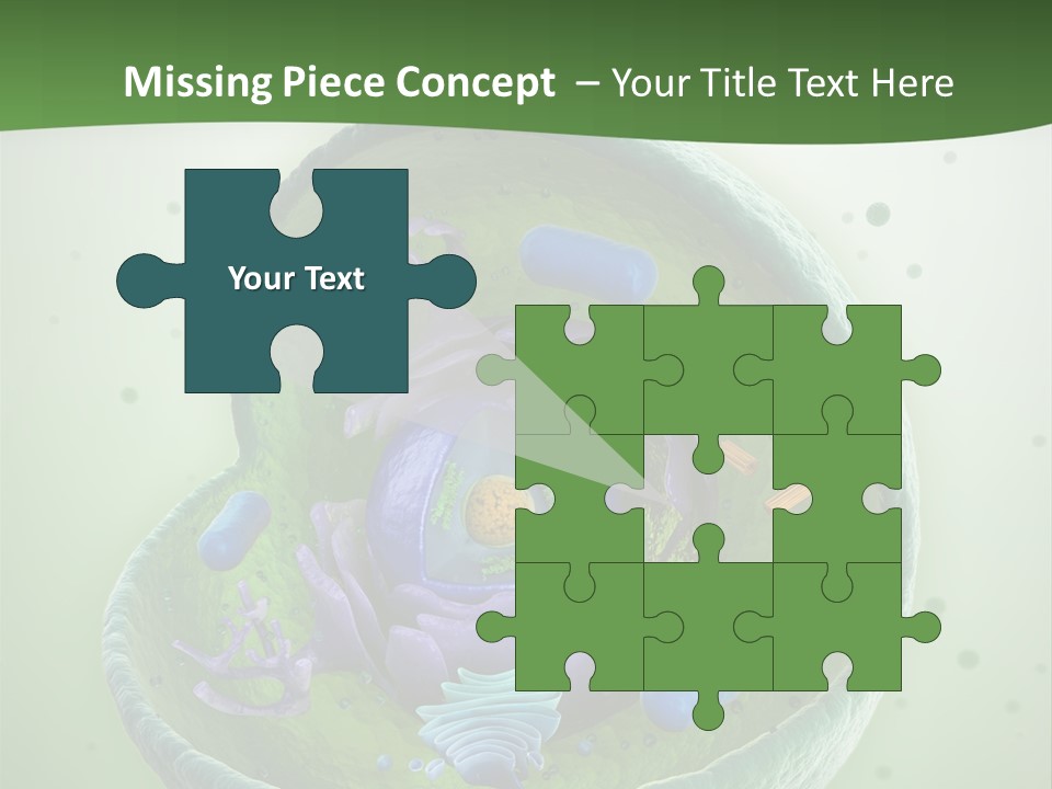 Death Microscope Small PowerPoint Template