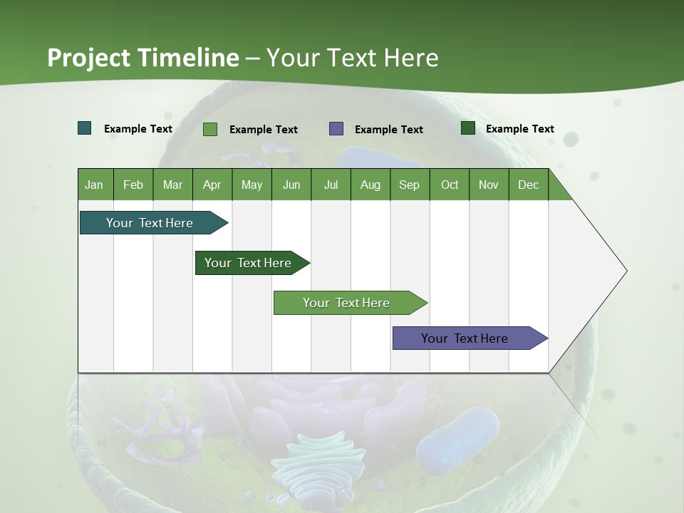 Death Microscope Small PowerPoint Template