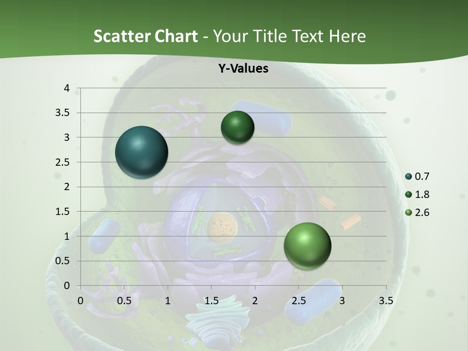 Death Microscope Small PowerPoint Template