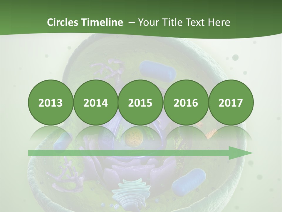 Death Microscope Small PowerPoint Template