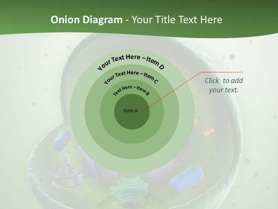 Death Microscope Small PowerPoint Template