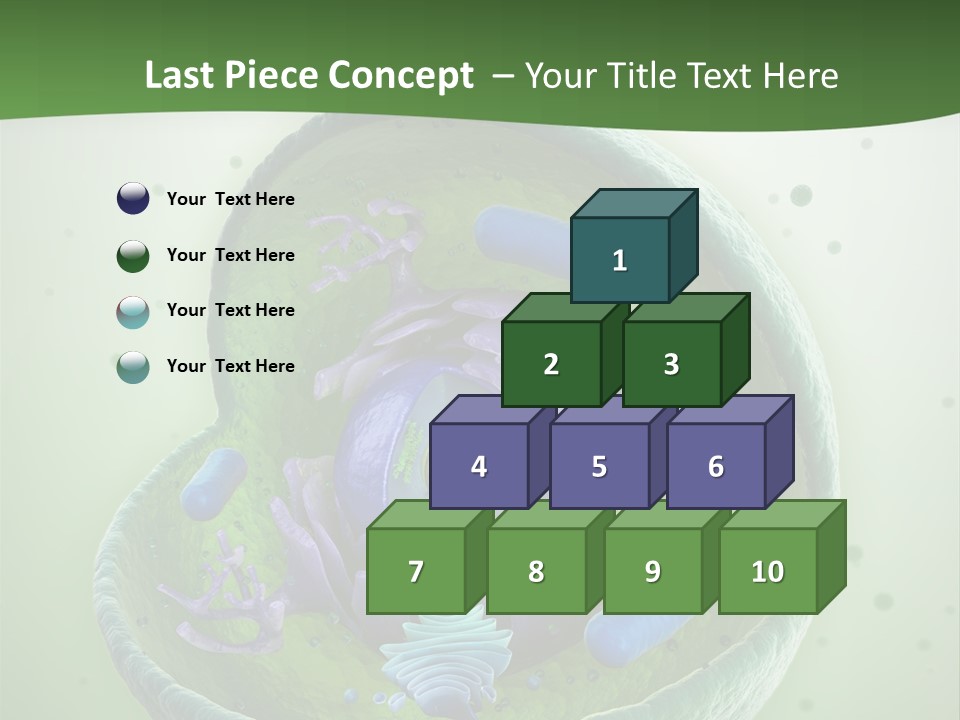 Death Microscope Small PowerPoint Template