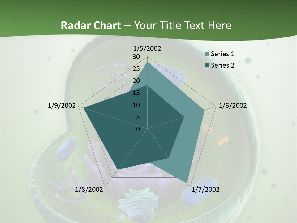 Death Microscope Small PowerPoint Template
