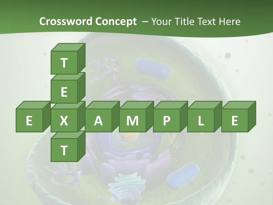 Death Microscope Small PowerPoint Template