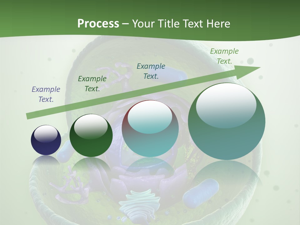 Death Microscope Small PowerPoint Template