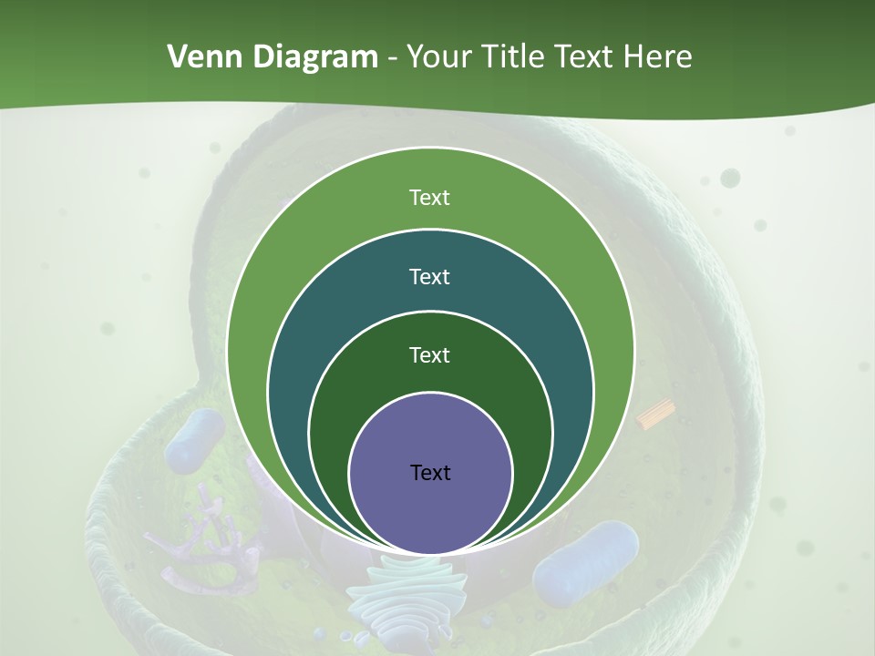 Death Microscope Small PowerPoint Template