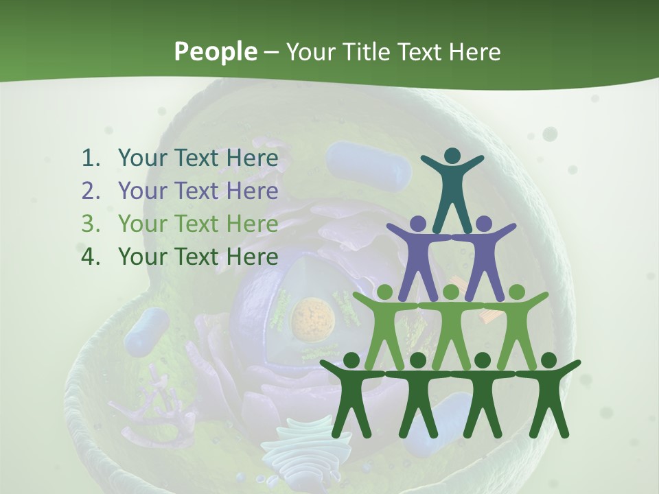 Death Microscope Small PowerPoint Template