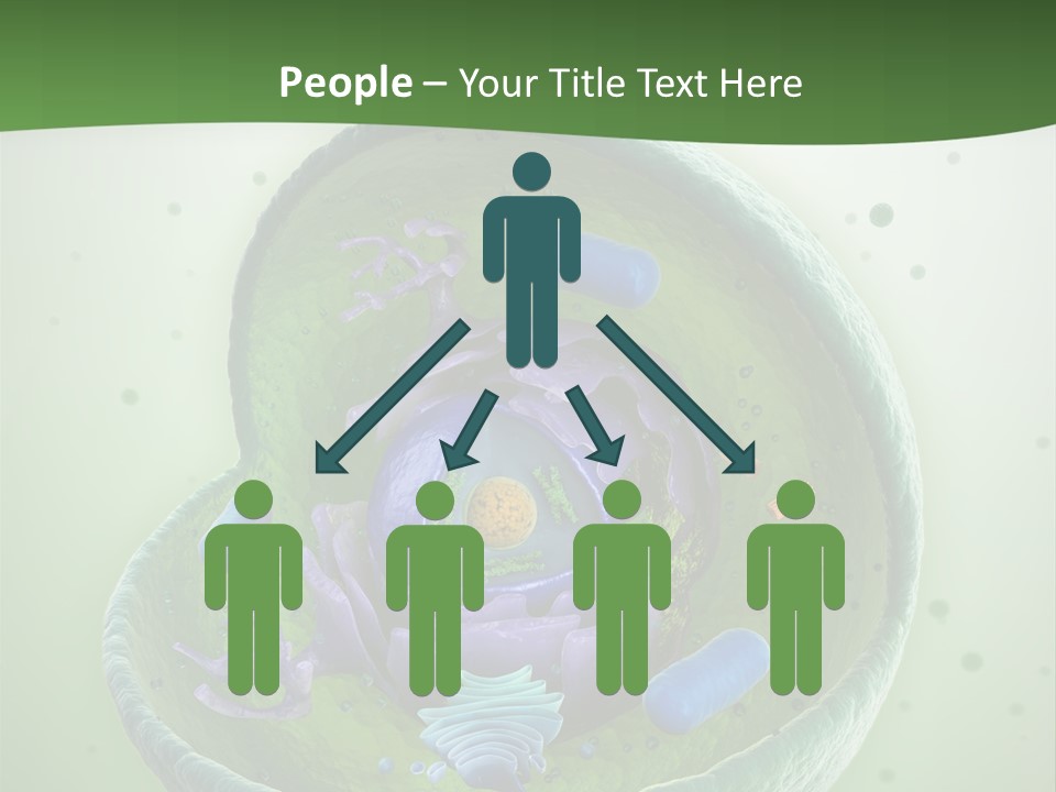 Death Microscope Small PowerPoint Template