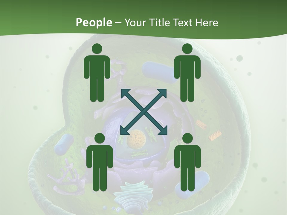 Death Microscope Small PowerPoint Template