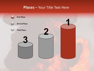 Outside Explosion Fiery PowerPoint Template