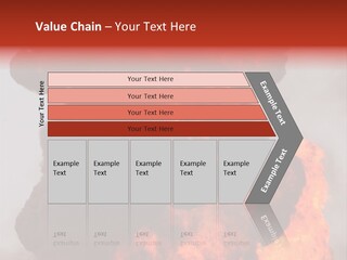 Outside Explosion Fiery PowerPoint Template