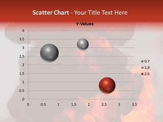 Outside Explosion Fiery PowerPoint Template