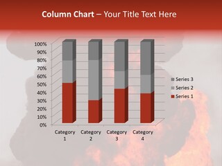 Outside Explosion Fiery PowerPoint Template