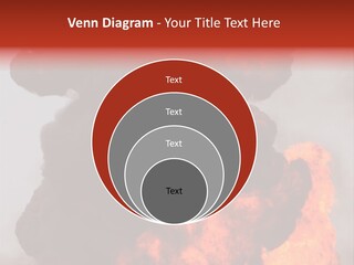 Outside Explosion Fiery PowerPoint Template