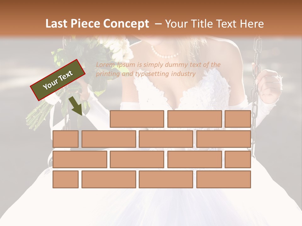 Green Dress Playful PowerPoint Template