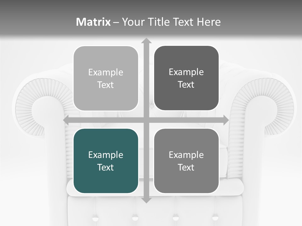 Abstract Armchair Build PowerPoint Template