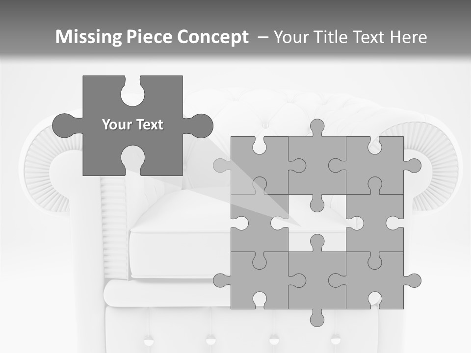Abstract Armchair Build PowerPoint Template