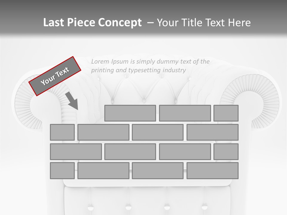 Abstract Armchair Build PowerPoint Template