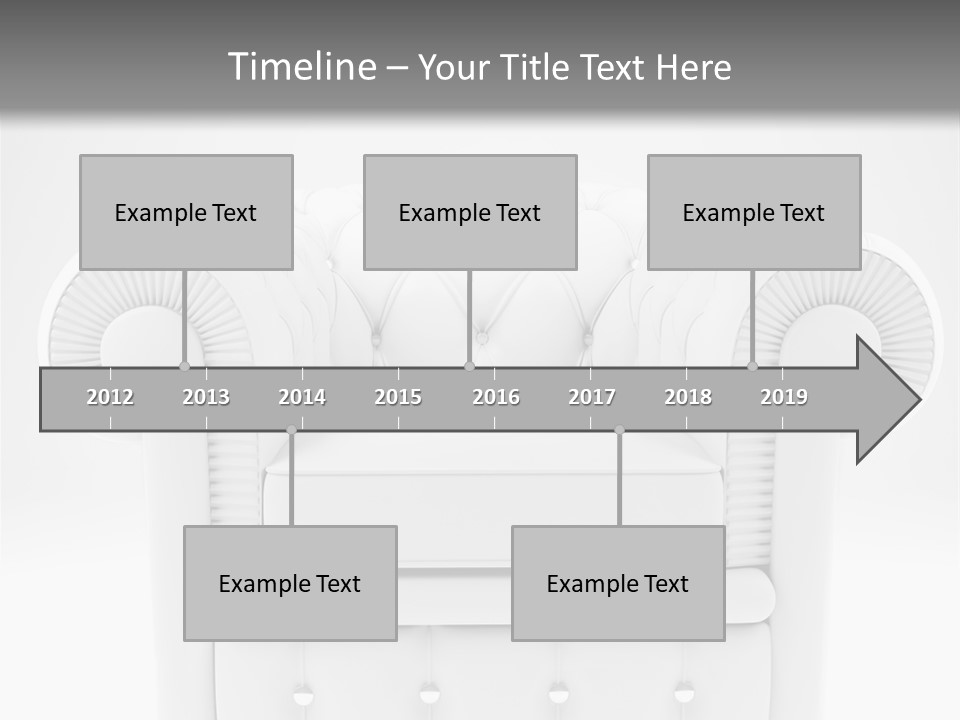 Abstract Armchair Build PowerPoint Template