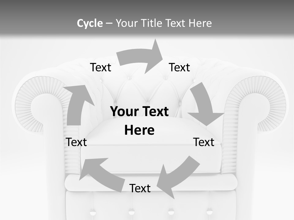 Abstract Armchair Build PowerPoint Template