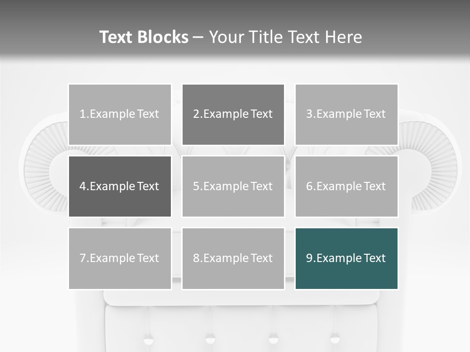 Abstract Armchair Build PowerPoint Template