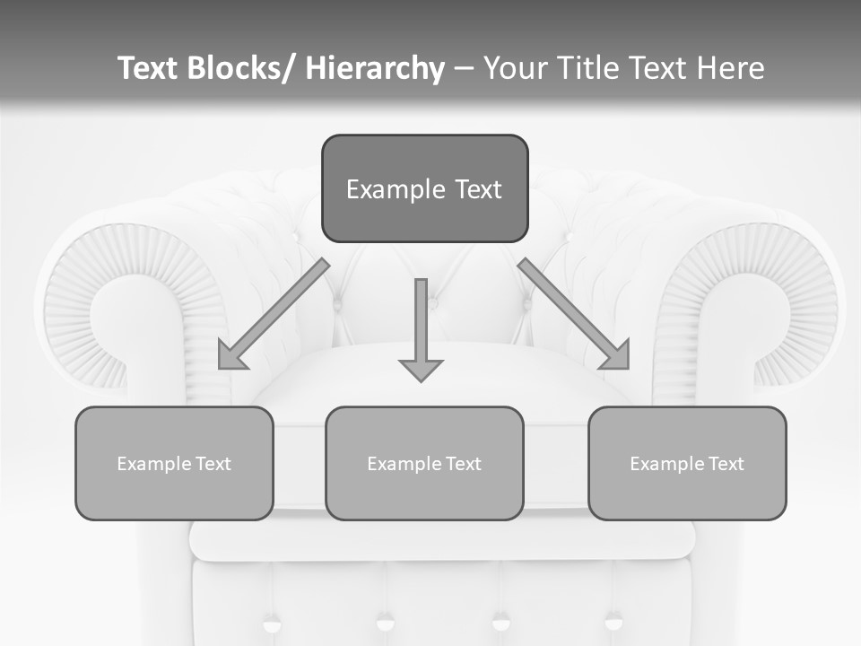Abstract Armchair Build PowerPoint Template
