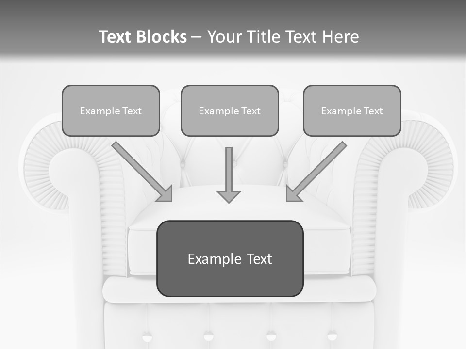 Abstract Armchair Build PowerPoint Template