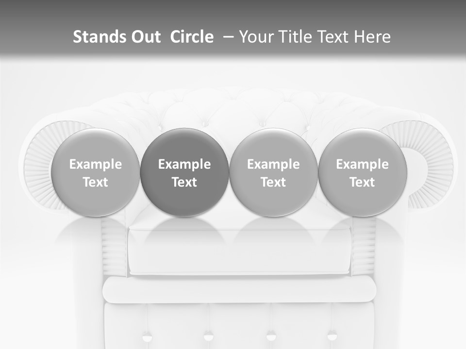 Abstract Armchair Build PowerPoint Template